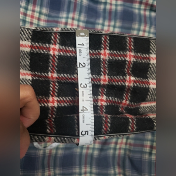 Plaid tote with small case - Picture 4 of 8